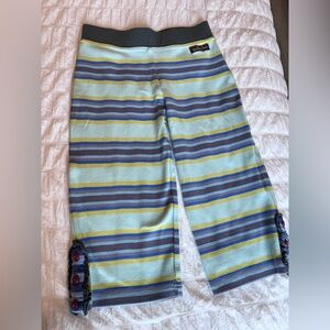 Matilda Jane Character Counts Wide Leg Striped Multicolor Pants Size 2T GUC